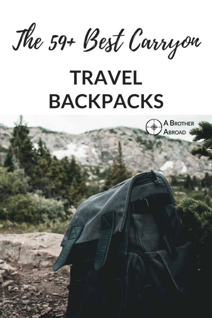 59+ Best Carry On Backpacks for Travel