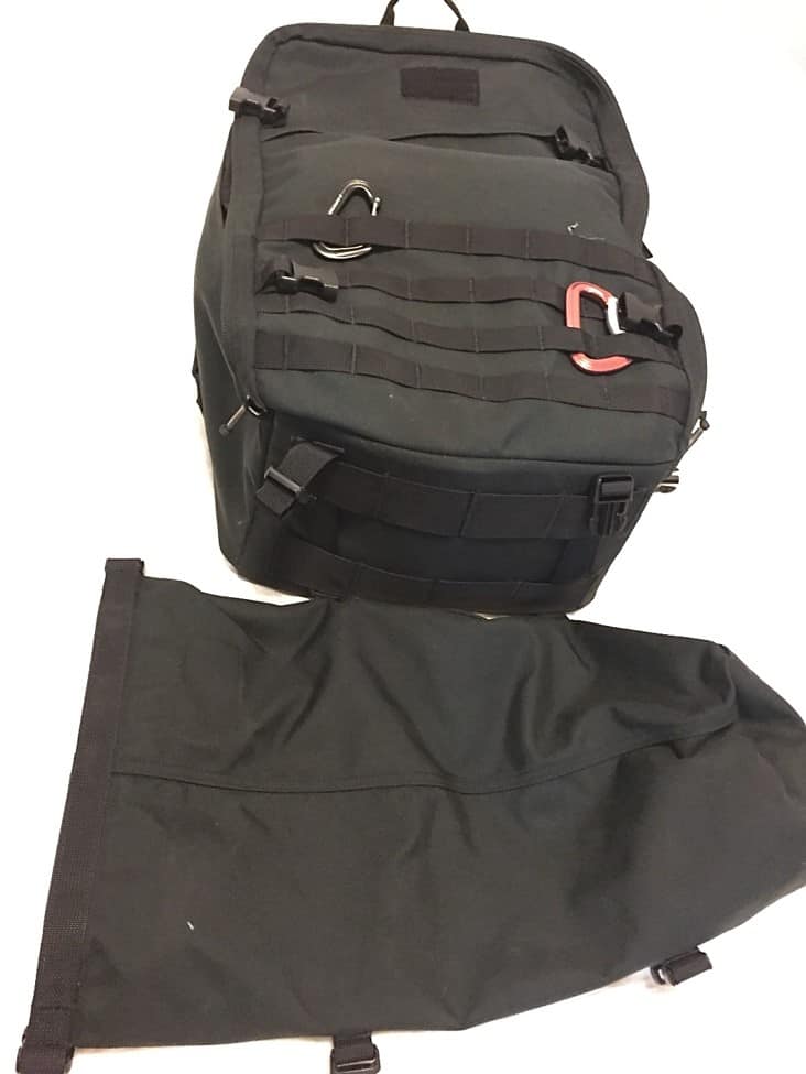 The GORUCK GR3 is lined on the bottom and front panels with heavy duty MOLLE webbing to attach...well...anything