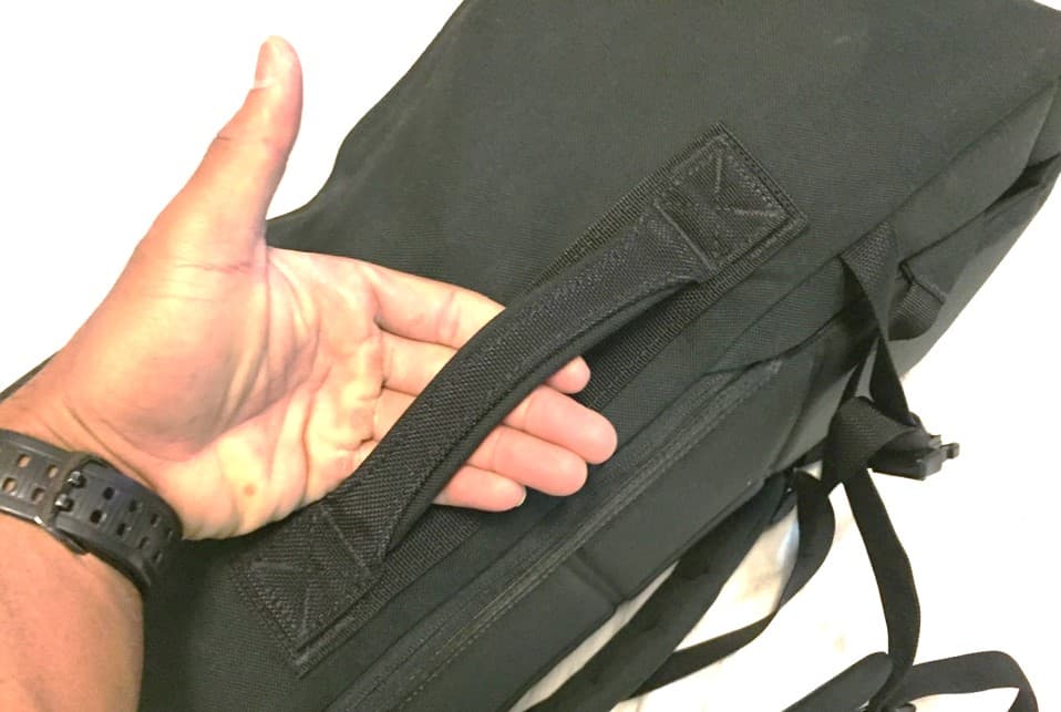 GORUCK GR3 padded side handle tested to 400lb+ haul strength