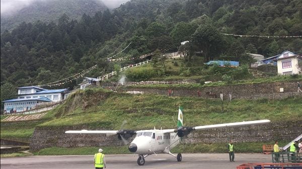 All aircraft flying into Lukla are specially designed for short takeoff and landing scenarios