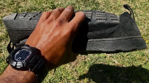 The Altama Maritime Assault Shoe - lightweight and easily packed