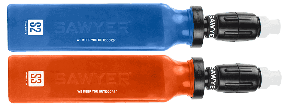The Sawyer S2 and S3 <span style='background-color:none;'>portable water filter</span><span style='background-color:none;'> </span>systems are great options for international travels of less than two months. The S2 and S3 filter out viruses and chemicals and the S3 filters out <span style='background-color:none;'>heavy metals</span><span style='background-color:none;'> </span>as well.
