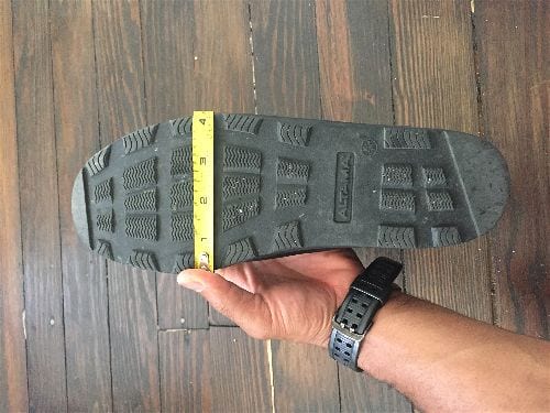 Grunt Style Raid Shoe Measurements - A review by A Brother Abroad