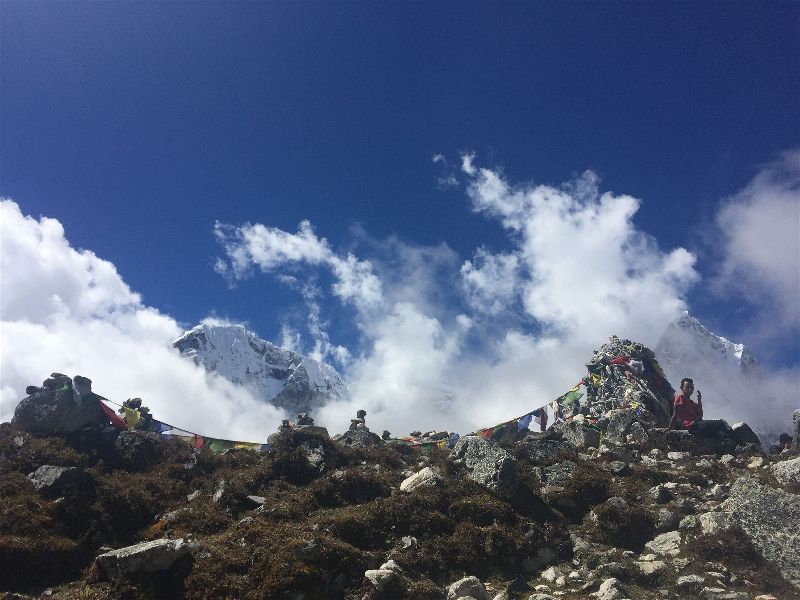 The last stop on the way to Gorak Shep on the Everest Base Camp Hike