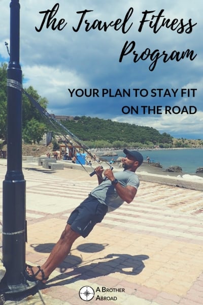 The Travel Fitness Program for staying fit while traveling exercises to do without a gym