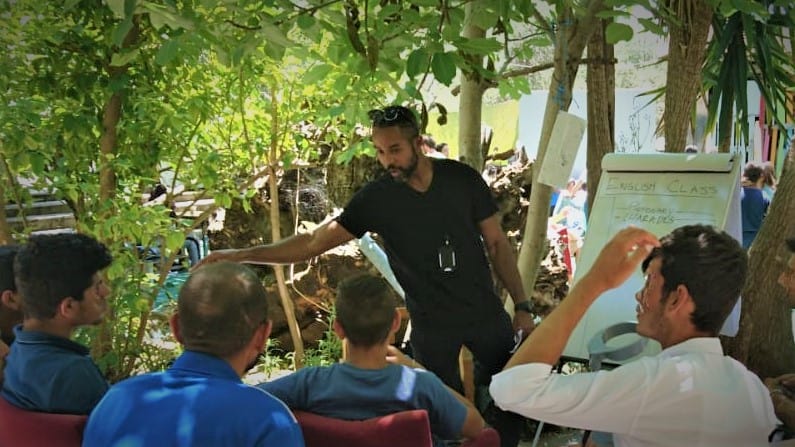 Teaching English to Refugees in Lesvos Greece as a Global Volunteer Teacher