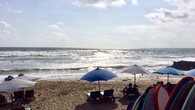 Learning to Surf in Bali