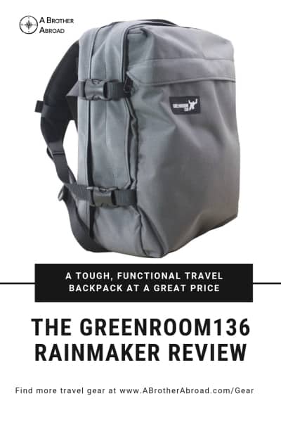 Greenroom136 Rainmaker: Review - The Perfect Pack