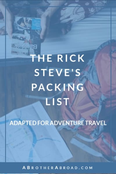 rick steves travel logs