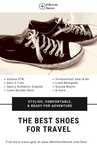 best shoes for traveling abroad