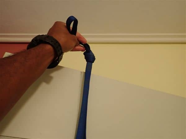 DIY Gymnastics rings aleternative at home Door Anchor Strength and Muscle Building Workout, compared to TRX and weights