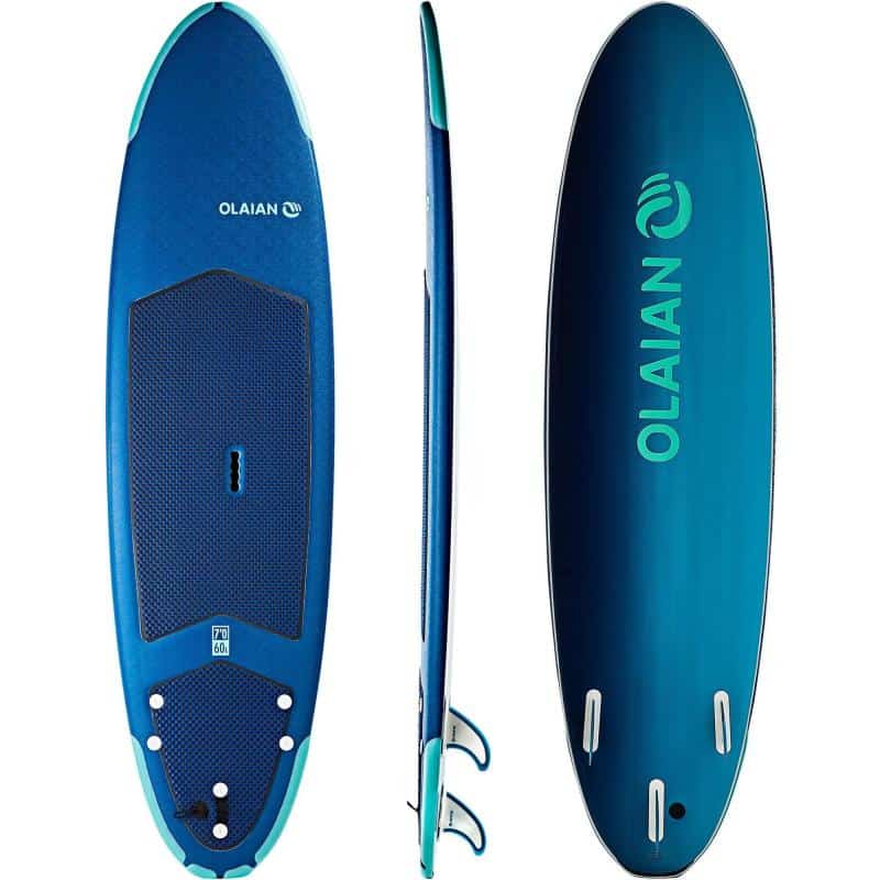 Decathlon soft top deals surfboard