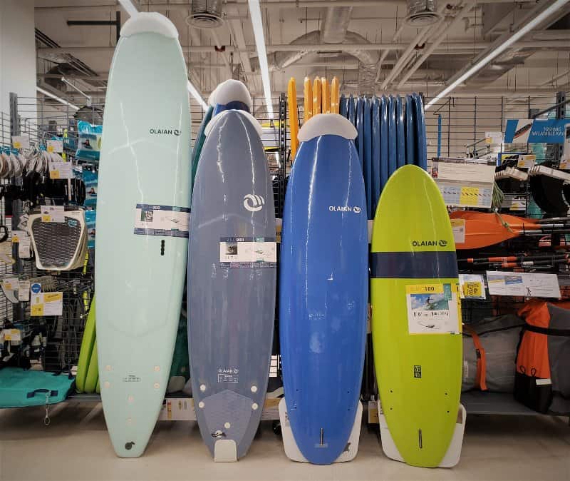 olaian 500 surfboard review