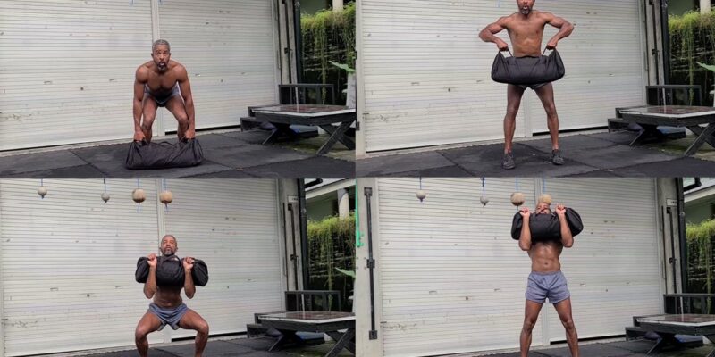 The Perfect Sandbag Clean: The perfect exercise for training strength, power, and stamina at home