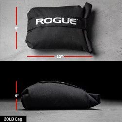  Garage Fit Sandbags for Fitness w/Fabric Handles-Cordura  Fabric-Adjustable Weighted Sand Bags for Workout-Home Gym : Sports &  Outdoors