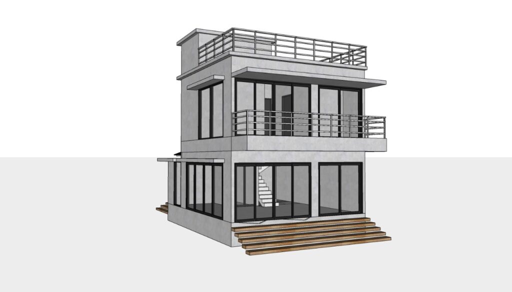 architectural structure sketch