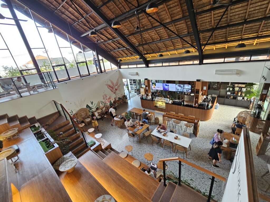 Interior Design Bali = New Bar x co-working space Souvenir opened