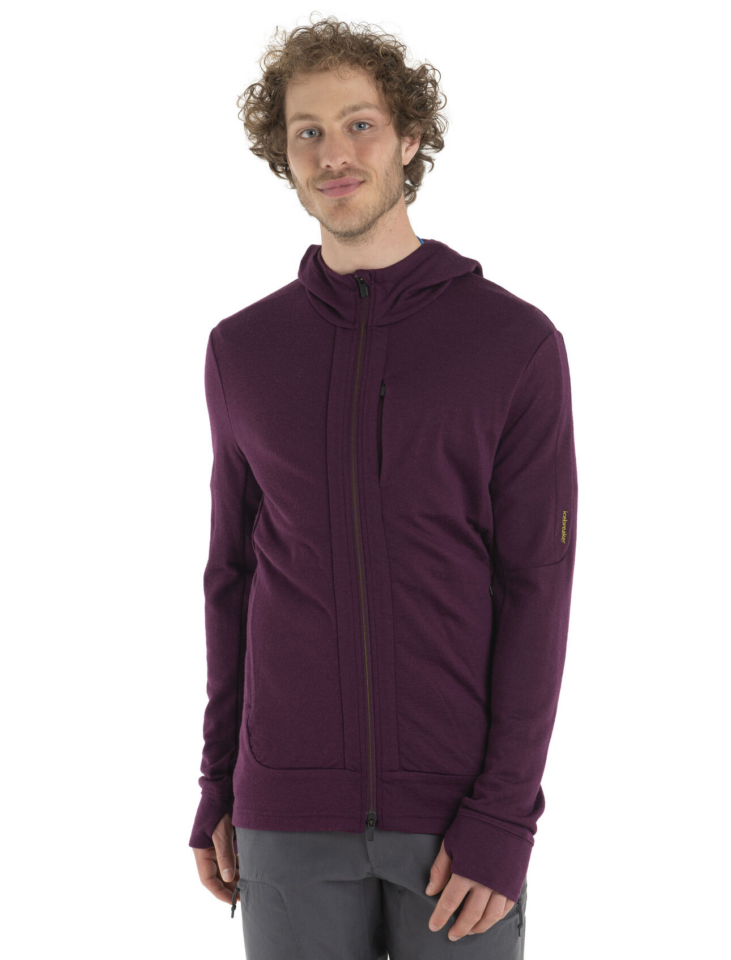 NorthWool Men's Merino Blend 1/4 Zip Hoodie — Heavyweight