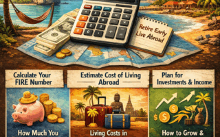 Expat FIRE Calculator - Financial Independence and Retiring Early by ABrotherAbroad