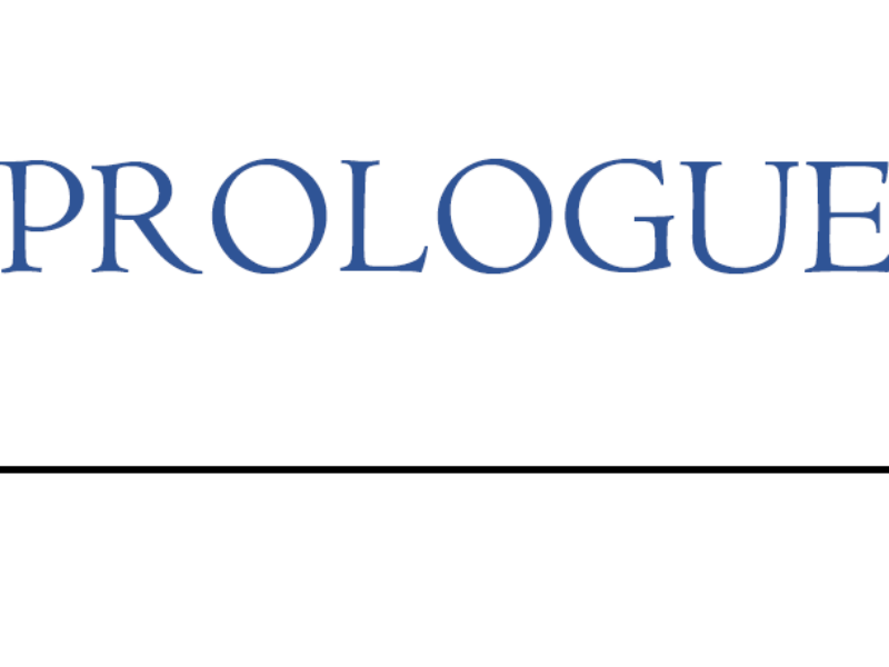 Prologue | 25 Years in the Making