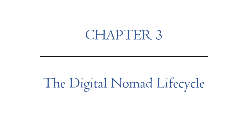 Digital Nomad Nation Book Chapter 3 | The Digital Nomad Lifecycle